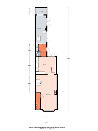 Floorplan - Zuidwenk 88, 3751 CG Bunschoten-Spakenburg